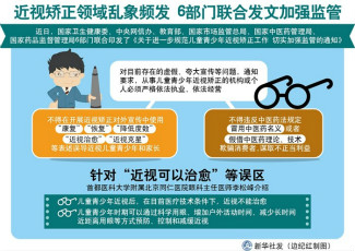 近視可治愈？假的！六部門聯(lián)合發(fā)文 這些宣傳語(yǔ)都不能信！
