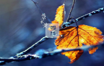 霜降來啦 秋燥時節(jié)要“三防”